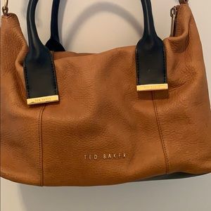 Brown and black Ted Baker purse
